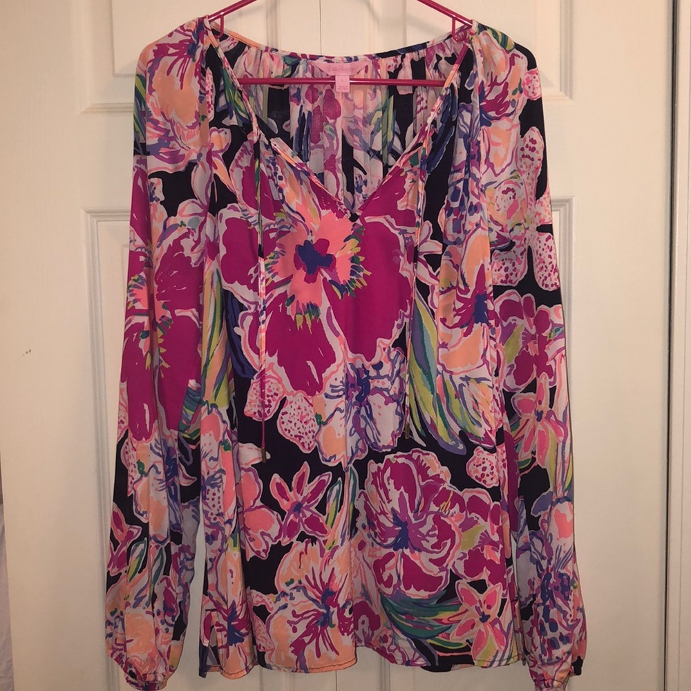 ❌SOLD!❌ Lilly Pulitzer Tipping Point Blouse